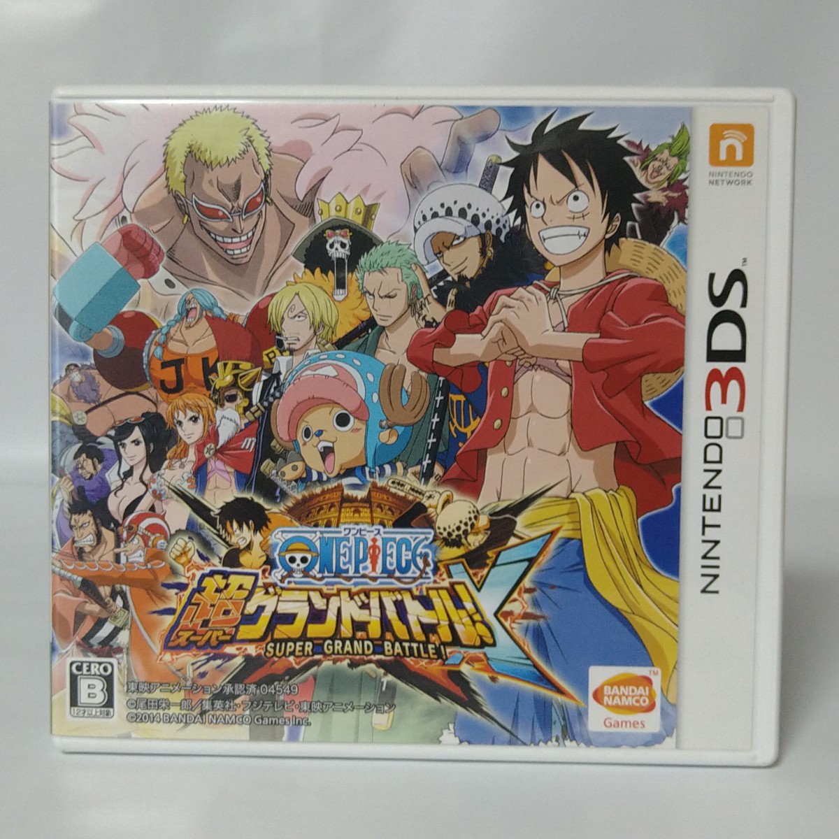 【3DSソフト】/ ワンピース超グランドバトル!X 管理No2-028拍卖