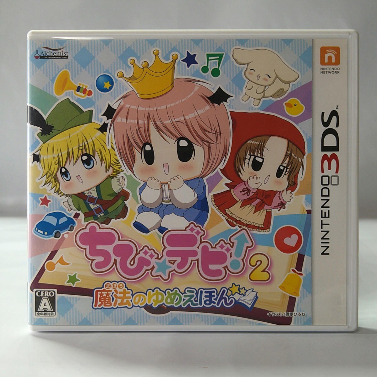 【3DSソフト】/ ちびデビ!2~魔法のゆめえほん〜 管理No2-051拍卖