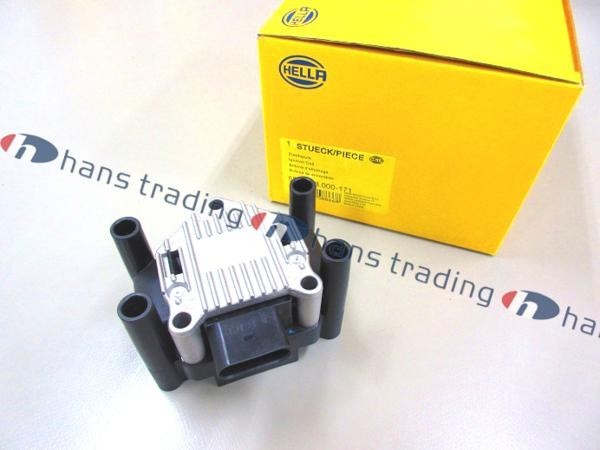 VW ゴルフ4 ゴルフ5 ポロ ルポ ニュービートル ジェッタ パサート シャラン トゥーラン アウディ A1 A3 A4 イグニッションコイル HELLA製拍卖