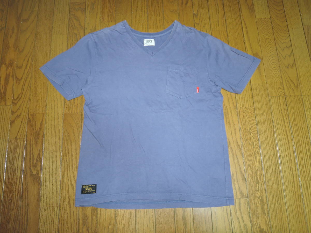 WTAPS ダブルタップス BLANK カットソー M V字Tシャツ /拍卖