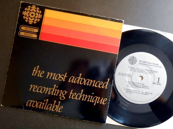 STRAUSS Ravel HAYDN Weill STRAVINSKY 他 カナダ盤EP 1982 非売品拍卖