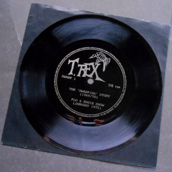 T. REX MARC BOLAN The 'Dwarfish' Story 33回転片面ソノシート拍卖