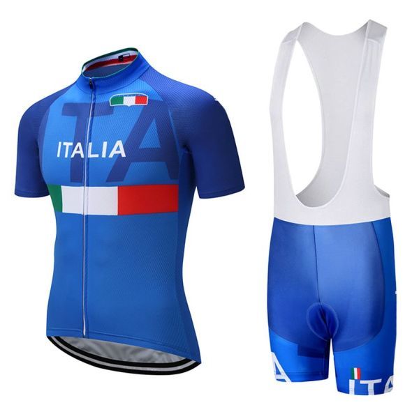 新品 サイクルジャージ 上下セット No42 XLサイズ イタリア フルジップ ウェア 半袖 メンズ サイクリング MTB 自転車 ロードバイク拍卖