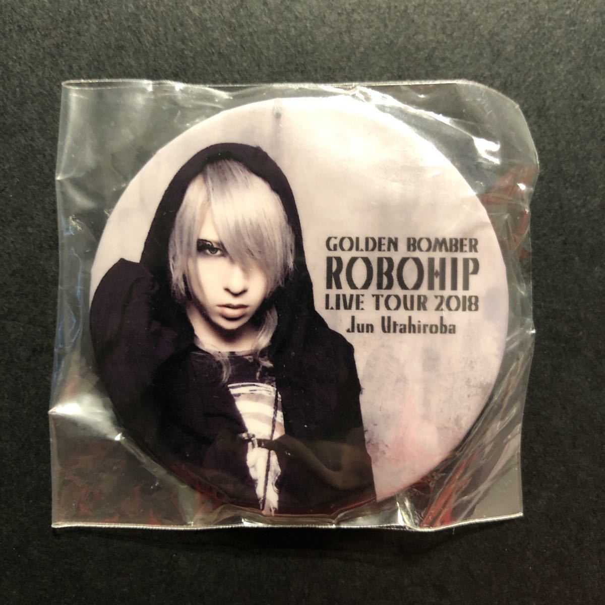 新品☆ロボヒップ 缶バッジ 歌広場淳②【2018年 ゴールデンボンバー ロボツ グッズ ガチャ 実写】拍卖