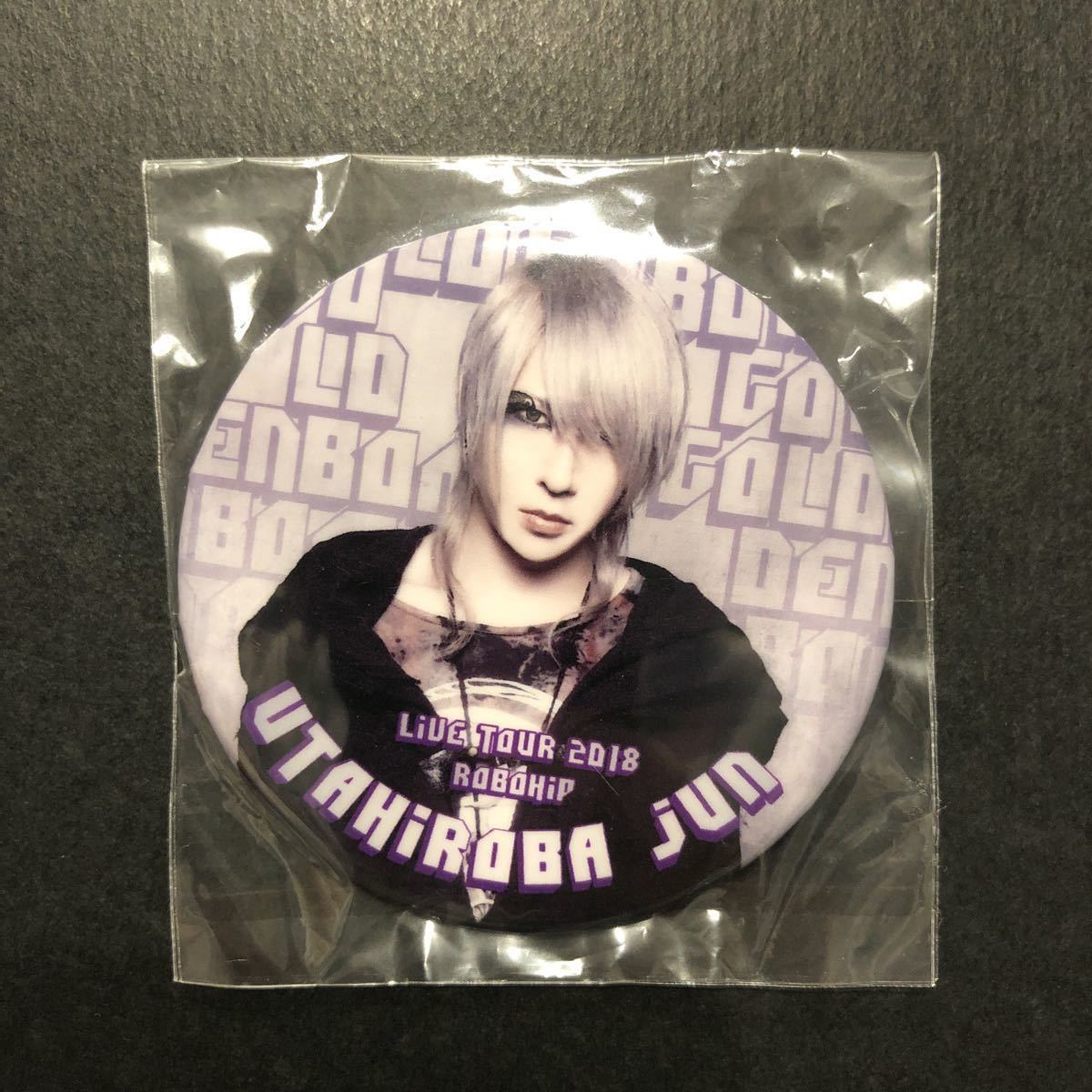 新品☆ロボヒップ 缶バッジ 歌広場淳⑥【2018年 ゴールデンボンバー ロボツ グッズ ガチャ 実写】拍卖