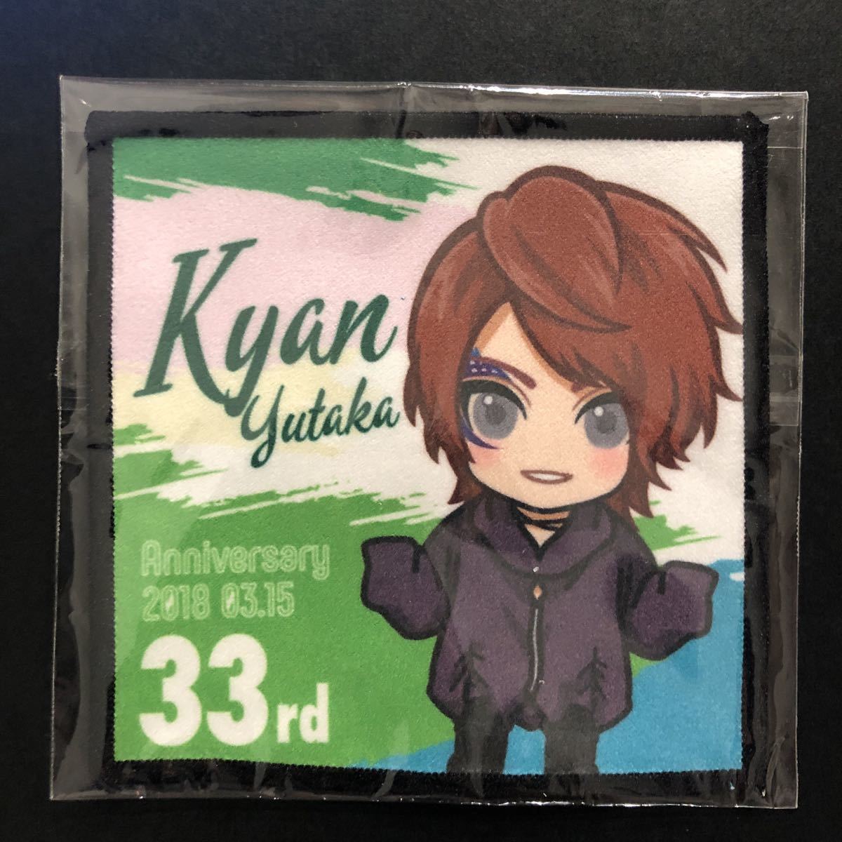 新品☆キャンバ マイクロファイバーコースター④【2018年 ゴールデンボンバー 喜矢武豊 33rd バースデーグッズ ガチャ】拍卖