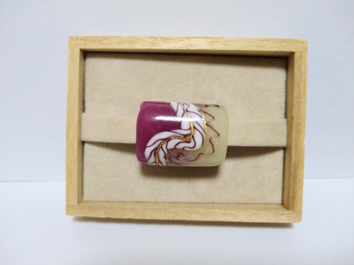 δ ガラス製 和装小物 帯留め δ 拍卖