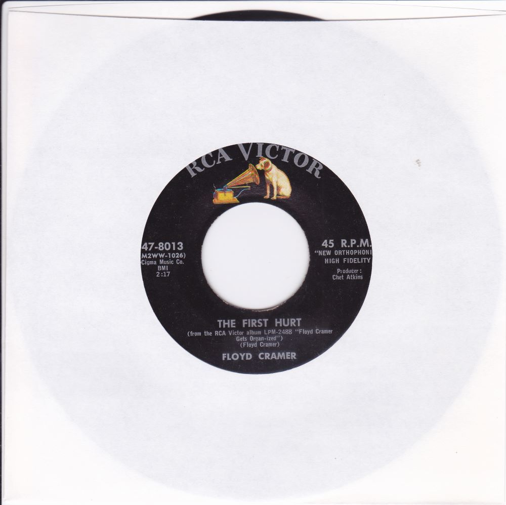 ■中古品■Floyd Cramer フロイド・クレイマー/the first hurt + lovesick blues(USED 7 INCH SINGLE)拍卖