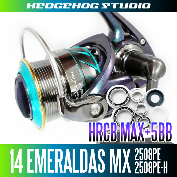【ダイワ】14エメラルダスMX 2508PE,2508PE-H用 MAX11BB フルベアリングチューニングキット【HRCB防錆】/.拍卖