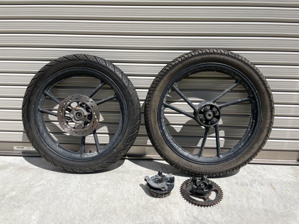SUZUKI RG50 Γ ホイールセット フロントホイール リアホイール ドラム ガンマ50 NA11A拍卖