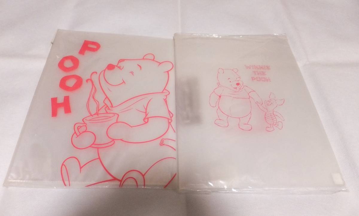 ディズニー くまのプーさん バインダー クリアホルダー ファイル 収納 ピグレット拍卖