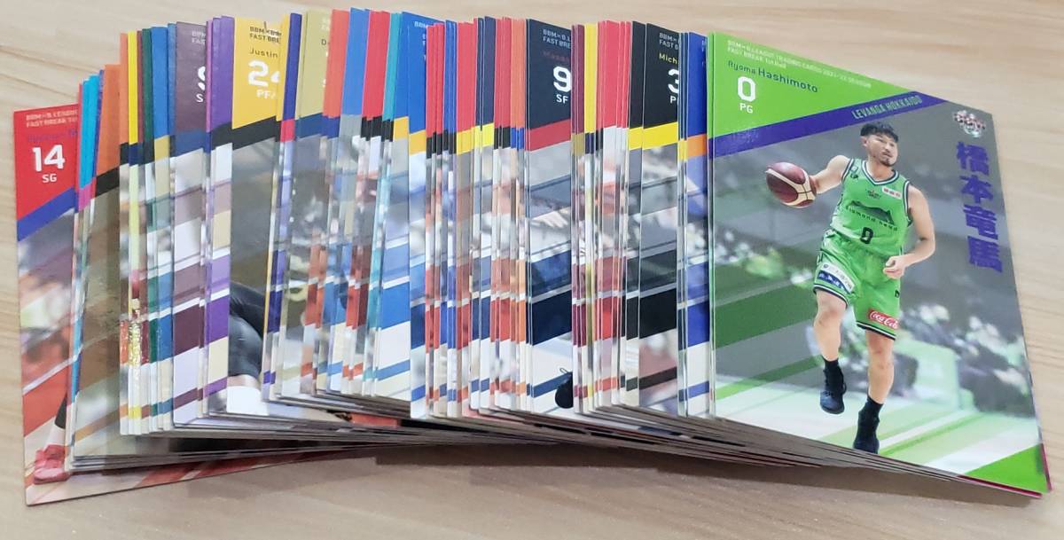 【レギュラーカード94枚フルコンプリートセット】2021-22 BBM×B.LEAGUE FAST BREAK 1st Half 全94枚セット拍卖