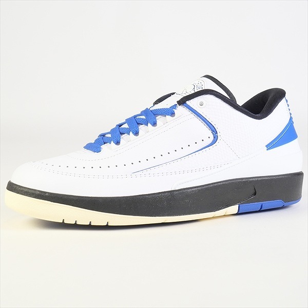 NIKE ナイキ WMNS AIR JORDAN 2 RETRO LOW Varsity Royal DX4401-104 スニーカー 白青 Size 【27.0cm】 【新古品・未使用品】 20771421拍卖