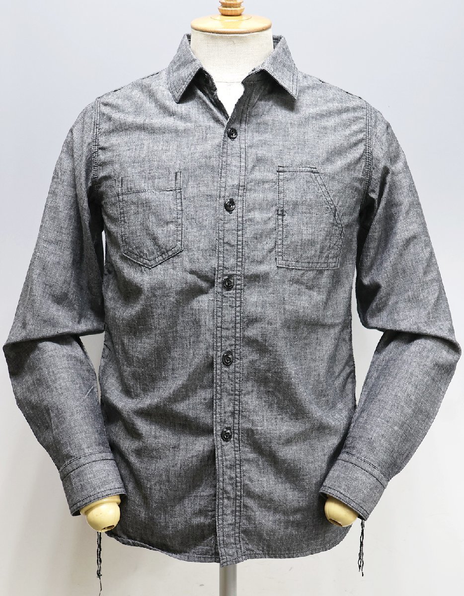 C.WORKS by FINE CREEK&CO (シーワークス) Bridgeport / ブラックシャンブレー ブリッジポート FCST001 極美品 BLACK size 36(S)拍卖