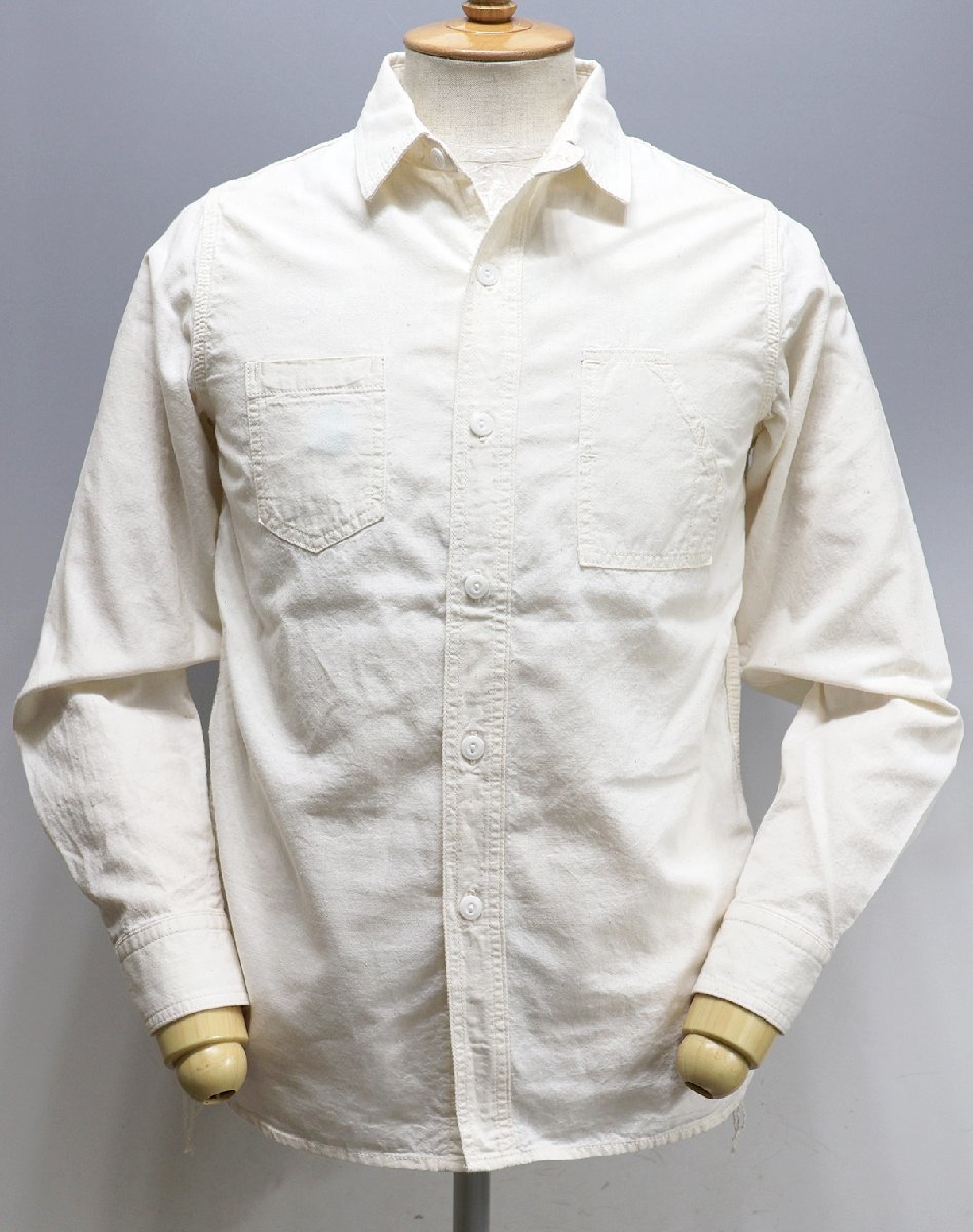 C.WORKS by FINE CREEK&CO (シーワークス) Bridgeport / ホワイトシャンブレー ブリッジポート FCST001 美品 WHITE size 36(S)拍卖