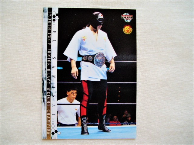 エルサムライ◆BBM2002新日本プロレス 松田納 IWGPジュニアヘビー級チャンピオンベルト RE拍卖