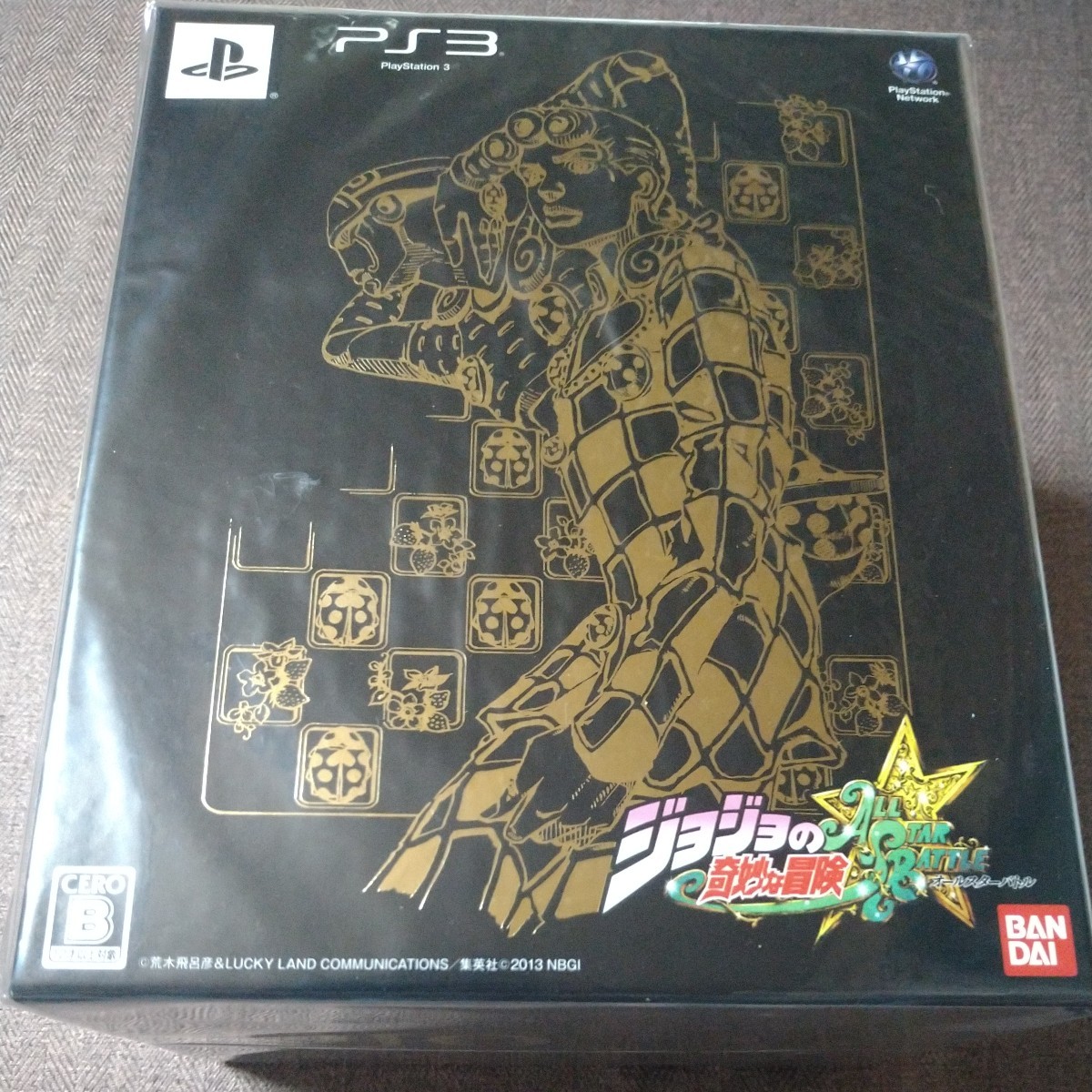PS3 ジョジョの奇妙な冒険オールスターバトル 数量限定生産 黄金体験 BOX 未開封拍卖