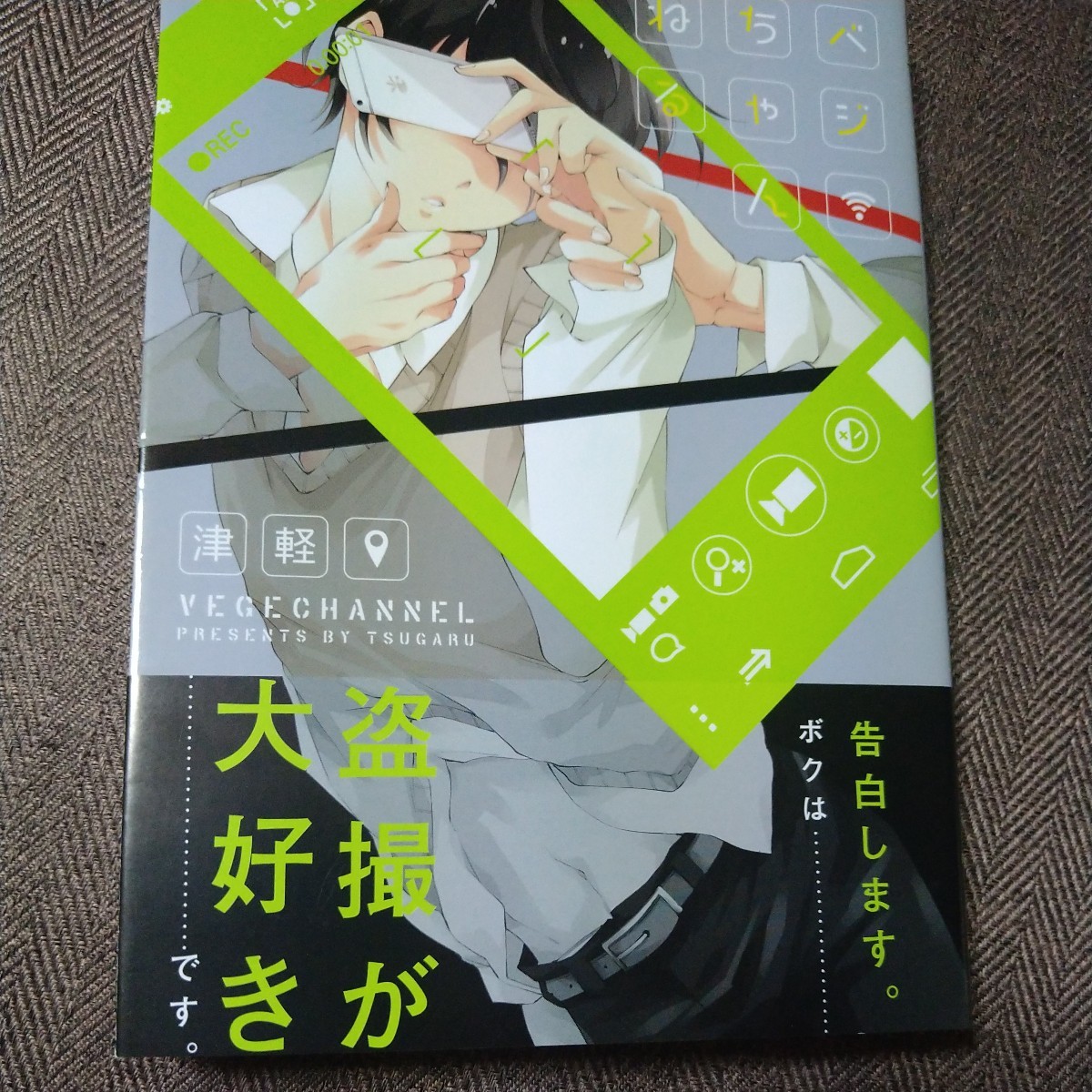 イラスト入り直筆サイン本 「ベジちゃんねる」津軽拍卖