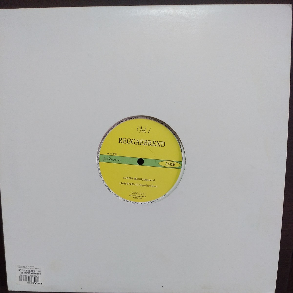 12inch/REGGAEBREND VOL 1拍卖