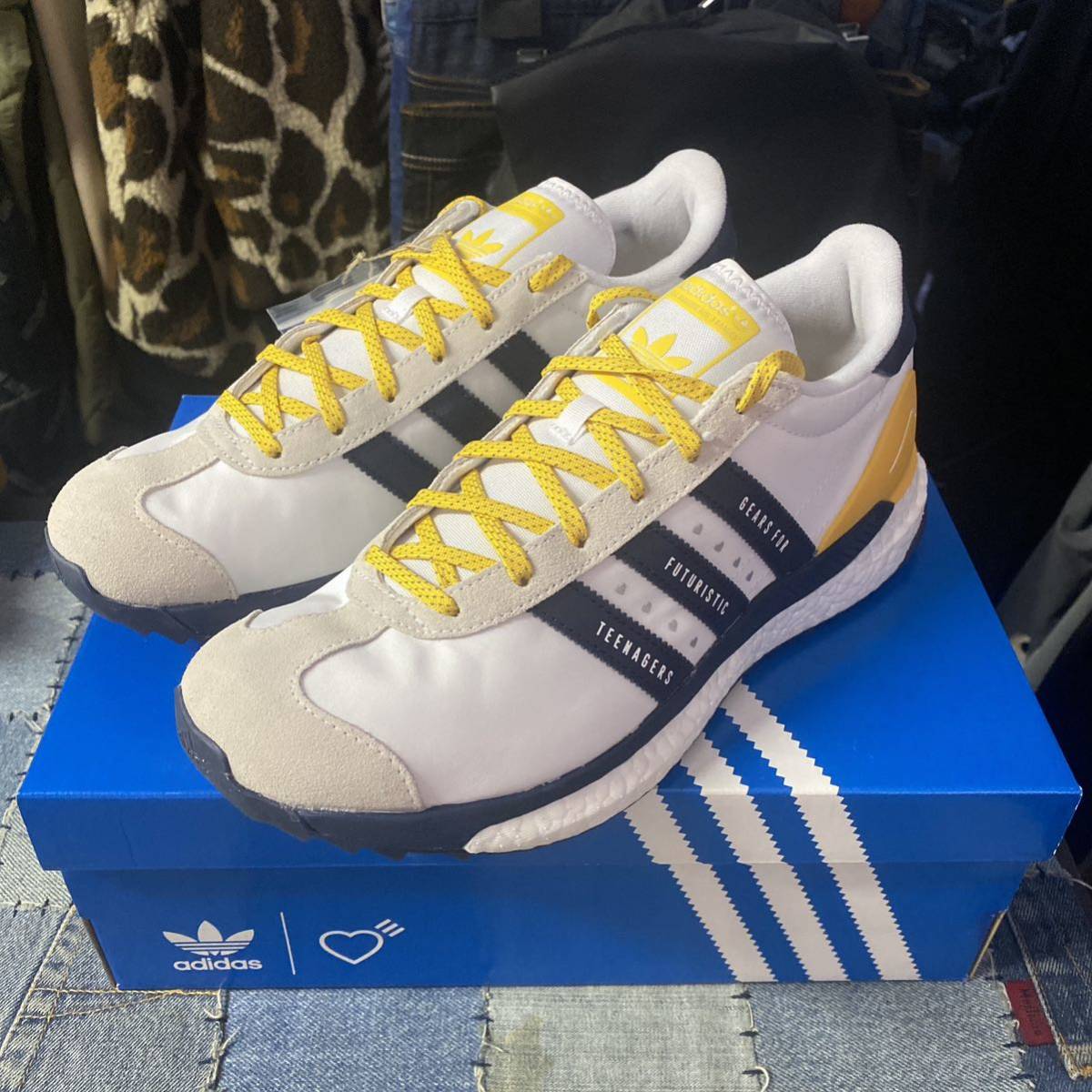 【新品】adidas originals by Human Made COUNTRY HM スニーカー 26.5cm拍卖