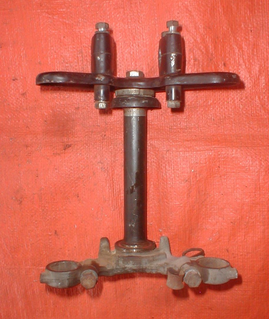 ☆★スズキ★ハスラーTS50/1978年~【ステアリングステム/三又&トップブリッジ】★☆拍卖