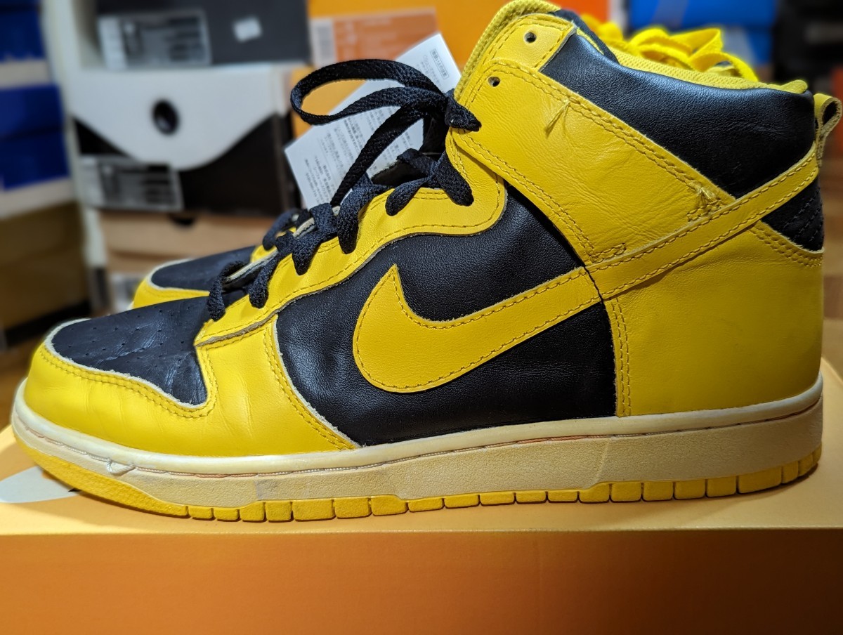 NIKE DUNK HIGH QK (VNTG) 29cm US11 アイオワ ウータン ヴィンテージ デッドストック 黒タグ付拍卖