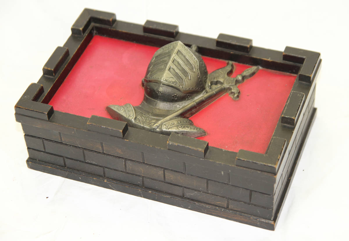 鉄仮面 宝石箱 ジュエリーボックス 木製拍卖