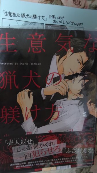 ペーパー付★BLC山田まりお「生意気な猟犬の躾け方」ihr HertZ拍卖