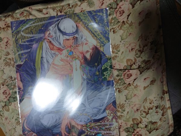 非売品★BL笠井あゆみ「愛に耽る鷹」コミコミスタジオオリジナルクリアファイル拍卖