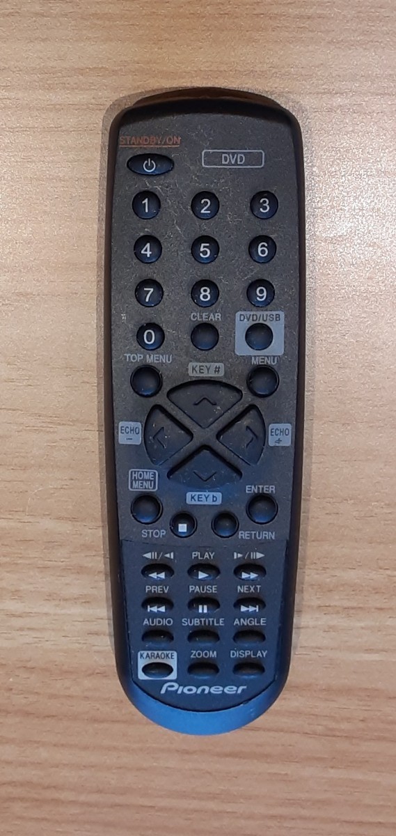 パイオニア DVDプレーヤー用リモコン 076K0US021 Pioneer DVDプレーヤー リモコン拍卖