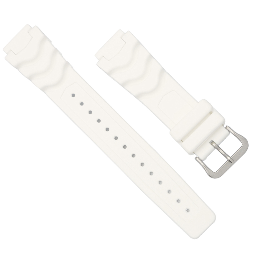 時計ベルト バンビ ウレタン 14mm 16mm18mm 20mm BGB900WP ホワイト フィットパーツ付き 新品未使用正規品 送料無料拍卖