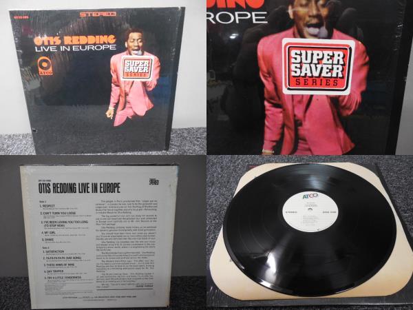 OTIS REDDING・オーティス・レディング / LIVE IN EUROPE (輸入盤) LP盤・SD 33-286 ①拍卖