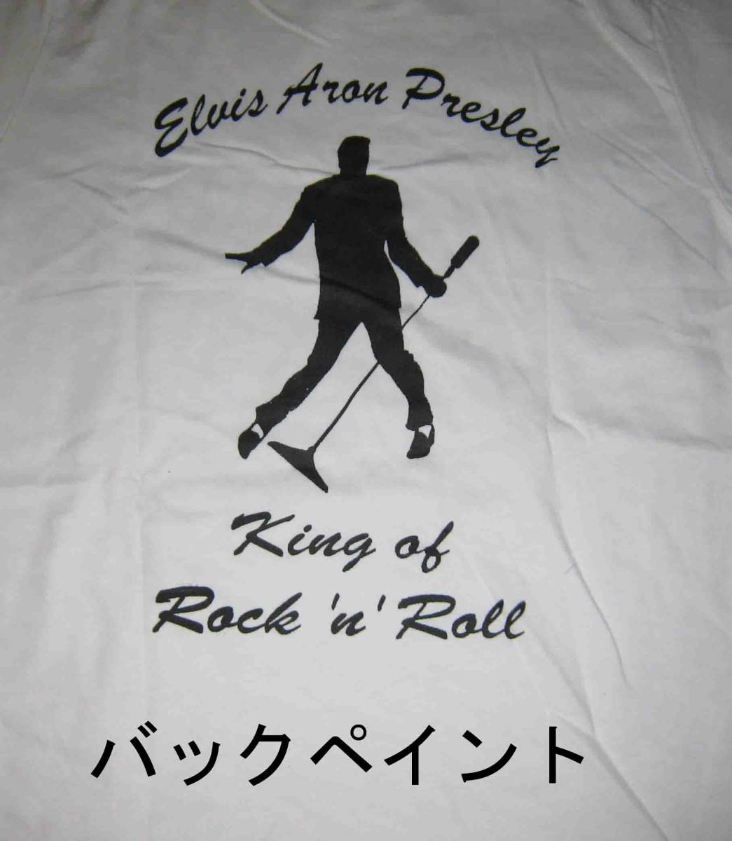 ELVIS PRESLEY エルヴィス・プレスリー 白Tシャツ M コットン100%拍卖