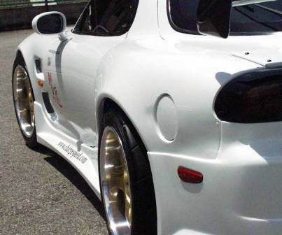 チャージスピード RX-7 FD3S リアフェンダー ワイドボディ用/KIT TYPE-1 未塗装 CHARGE SPEED 撃速CHARGE SPEED 撃速チャージスピード拍卖