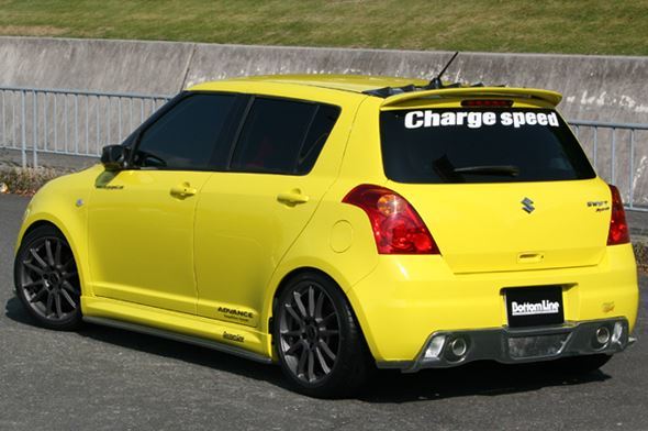 チャージスピード スイフトスポーツ ZC31S ルーフフィン FRP 未塗装 CHARGE SPEED BottomLine ボトムライン拍卖