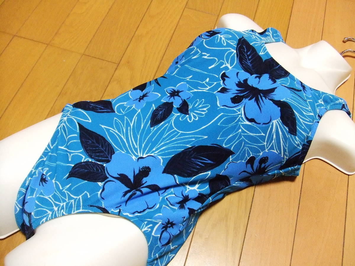 ブルー系 ★ レディース水着 水着 ワンピース 13L M40拍卖