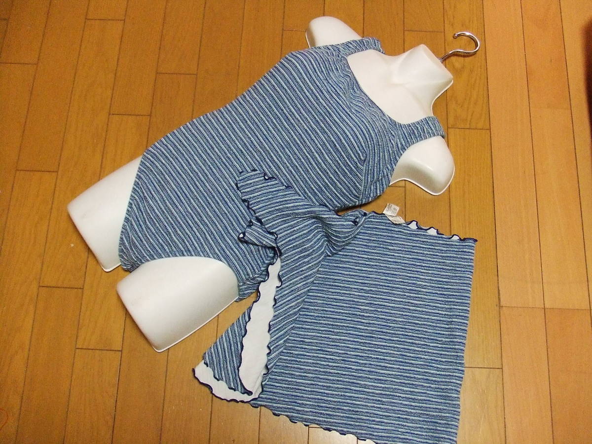 ブルー系 ★ レディース水着 水着 ワンピース 13L M379拍卖