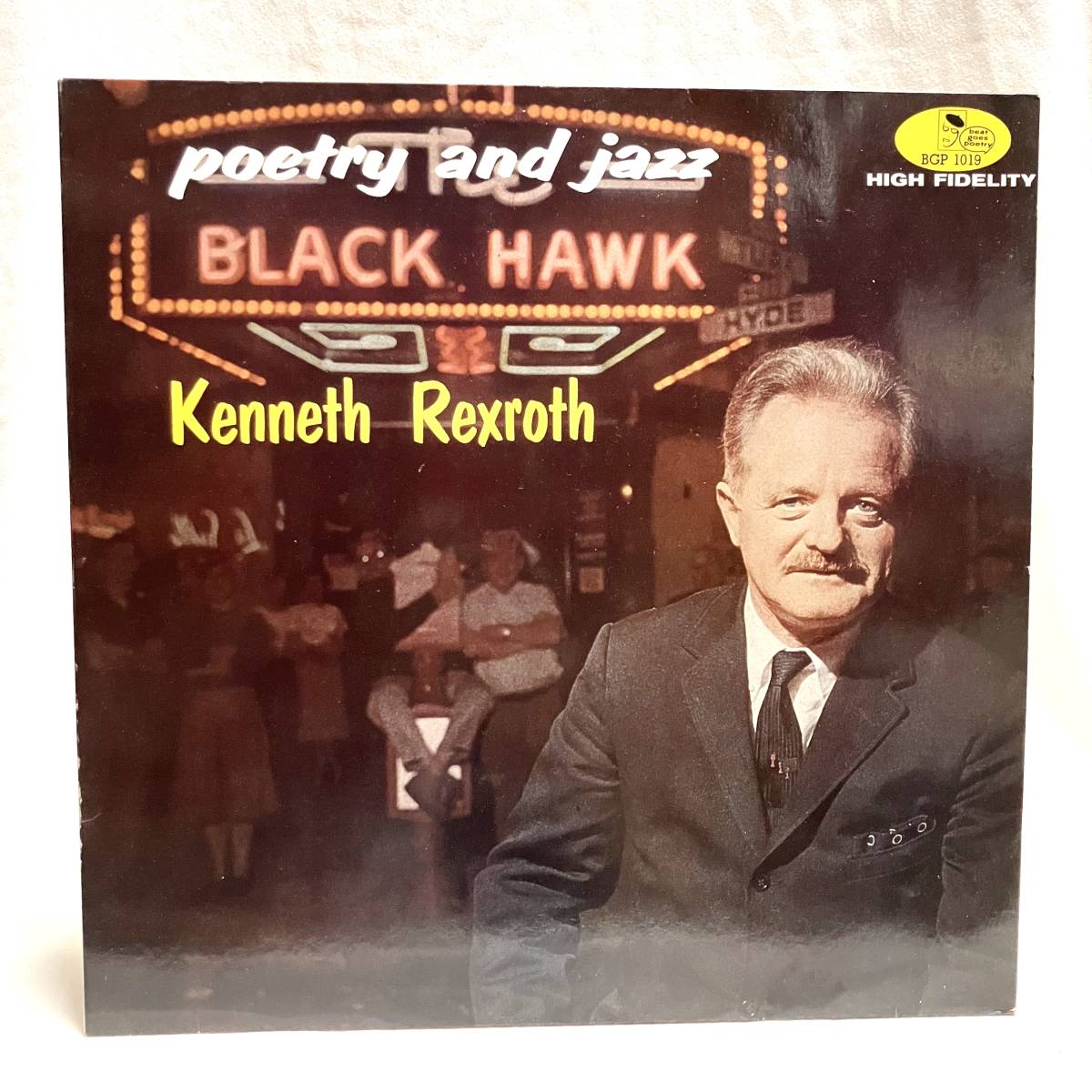レア◎詩の朗読×ジャズ Kenneth Rexroth Poetry And Jazz At The Blackhawk BGP Records BGP 1019 Spoken Word Series拍卖