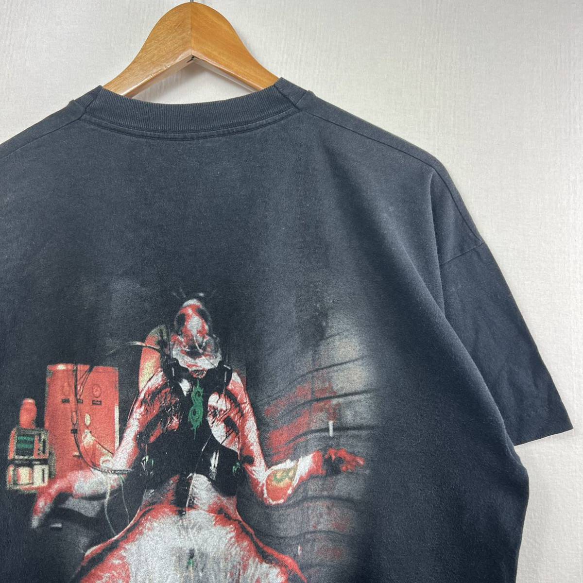 ビンテージ 90s【初期レア】SLIPKNOT Blue Grape 1999 Tシャツ XL スリップノット ロックT KORN Marilyn Mnaon Nine Inch Nails バンドT拍卖