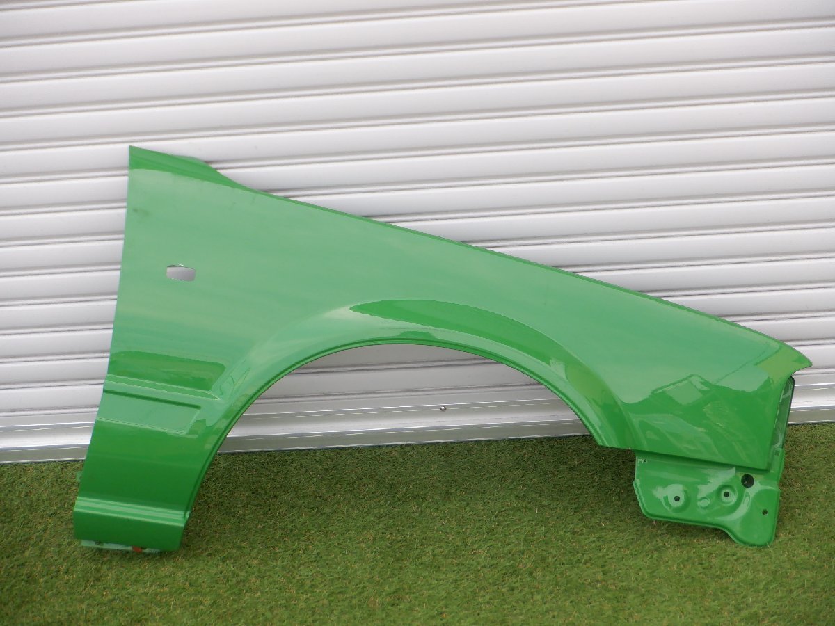 日産純正 Y31 セドリック タクシー フロント フェンダー 右側 運転席 グリーン m-23-7-4拍卖