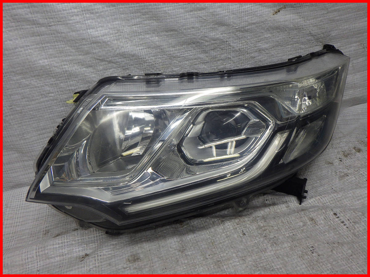 RP3/RP4 前期 ステップワゴン スパーダ LED左ヘッドライト左ライト 左側 LE14C6331 ヘッドランプ ランプ拍卖