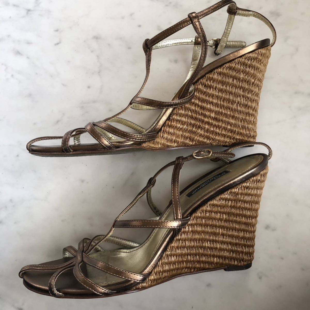 【ドルチェ&ガッバーナ】DOLCE&GABBANA サンダル 38拍卖