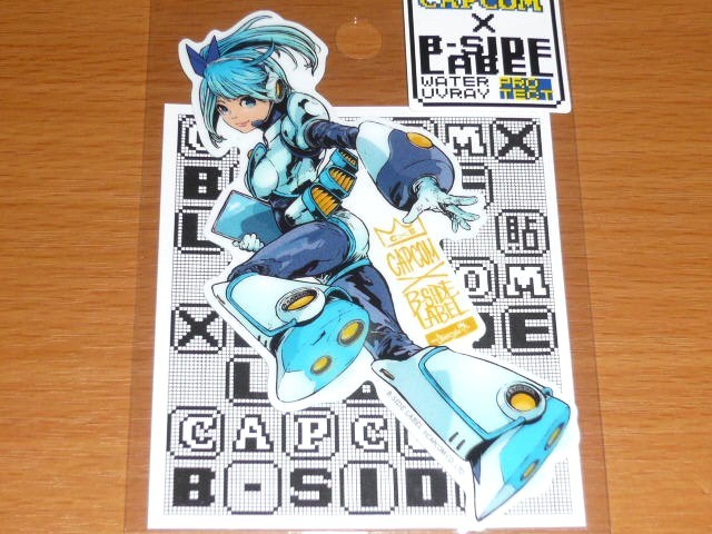 ◆ロックマン ステッカー◆リコ◆B-SIDE LABEL◆カプコン◆拍卖