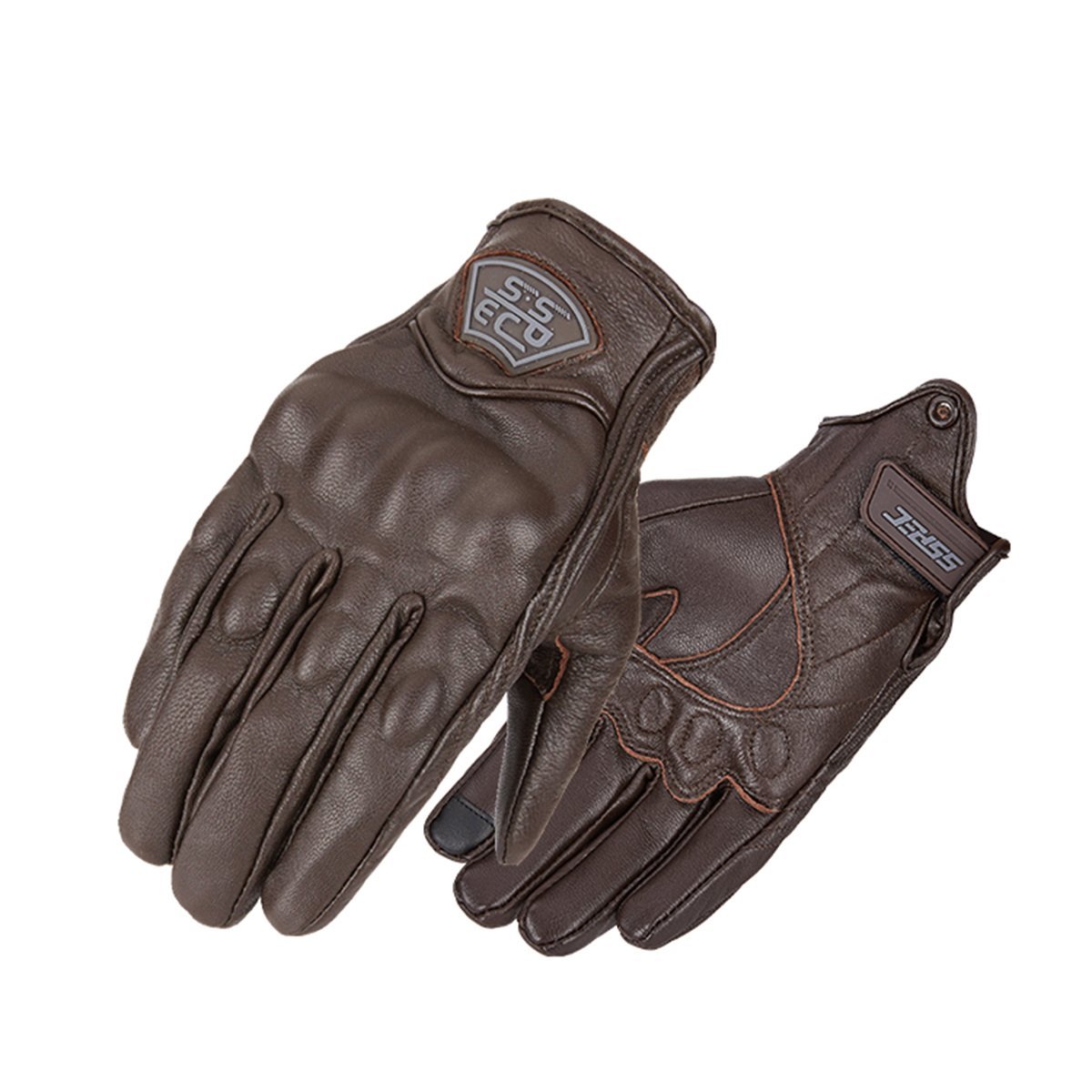 ZJM31 メンズ レディース バイク用 グローブ 激安 ブラウン 革手袋 レーシンググローブ 防水 バイクグローブ 大人気 拍卖