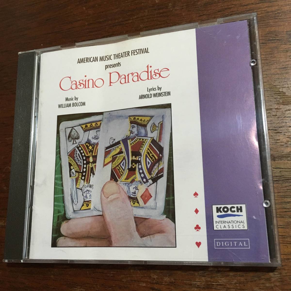 CD William Bolcolm & Arnold Weinstein / American Music Theater Festival presents Casino Paradise拍卖