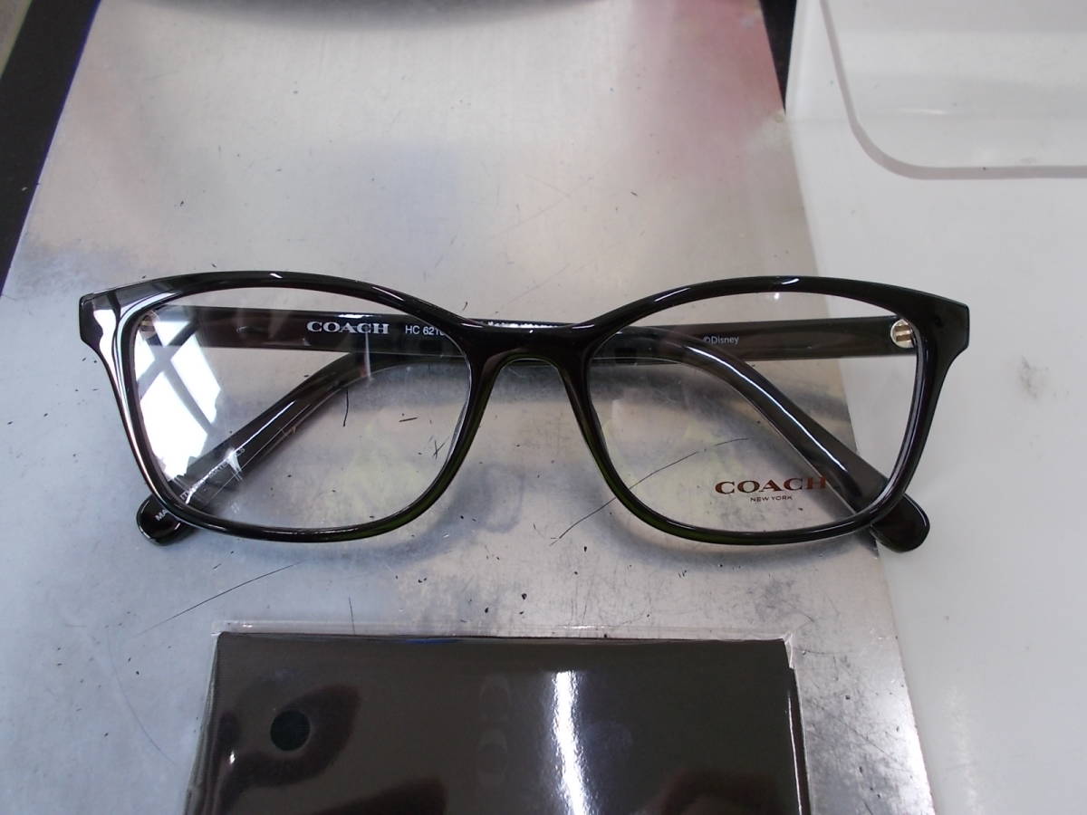 ディズニー Disney × コーチ COACH コラボ 眼鏡フレーム HC6216F-5002 お洒落 拍卖