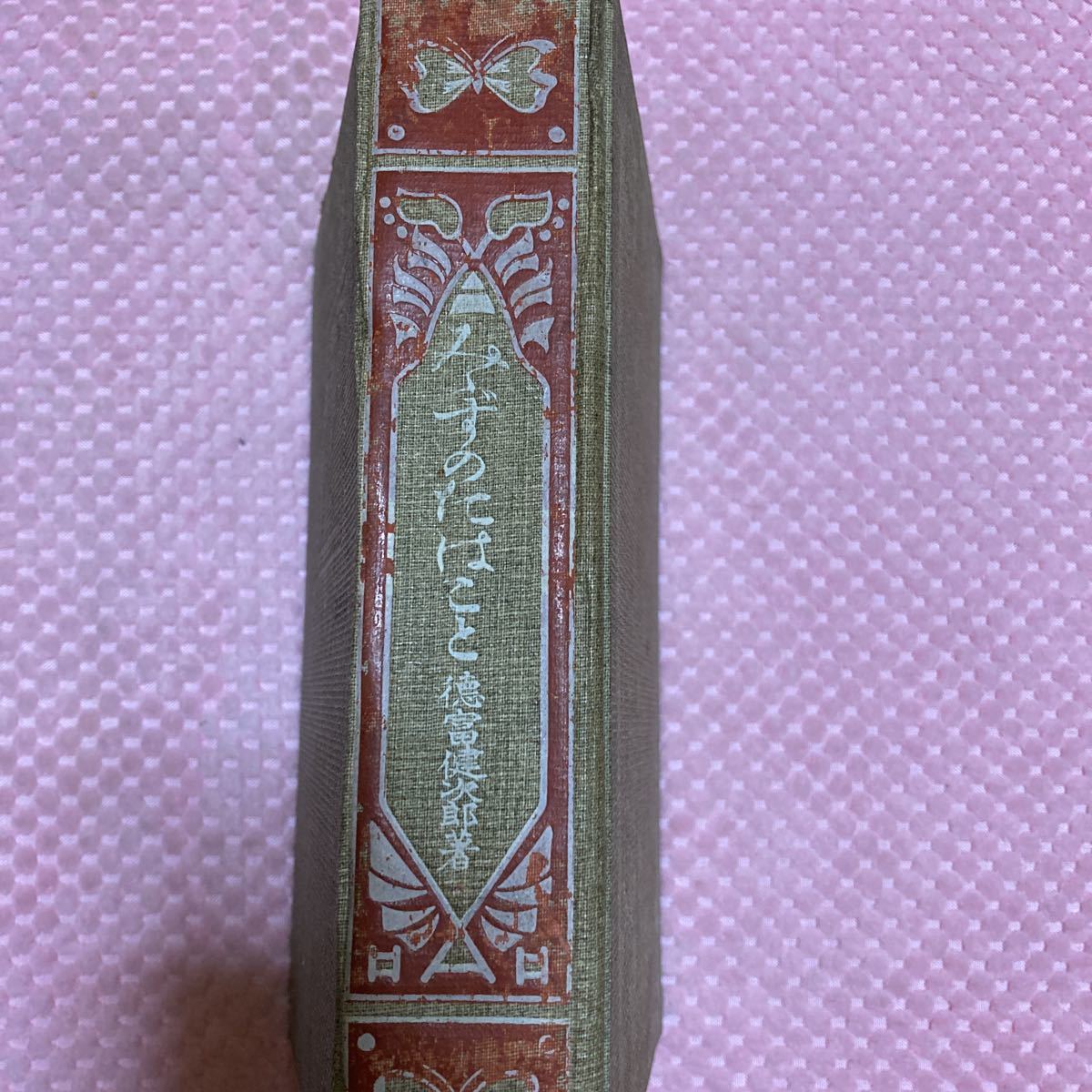 徳富健次郎・徳冨蘆花「みゝずのたはごと」みみずのたわごと ジャーナリスト・思想家・歴史家、随筆集、新橋堂書 裸本 アンティーク拍卖