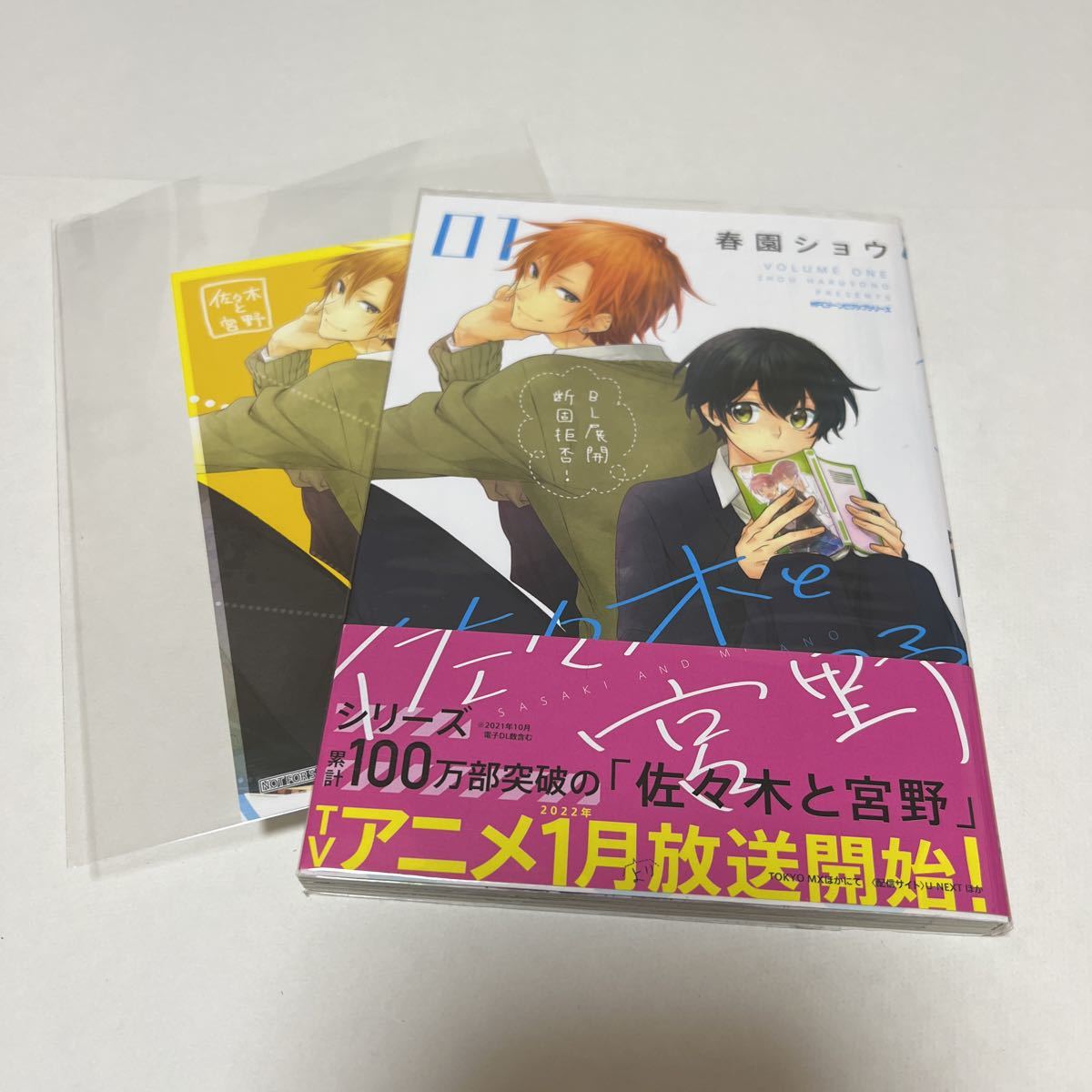 BL 3981 佐々木と宮野①…春園ショウ(カード)拍卖