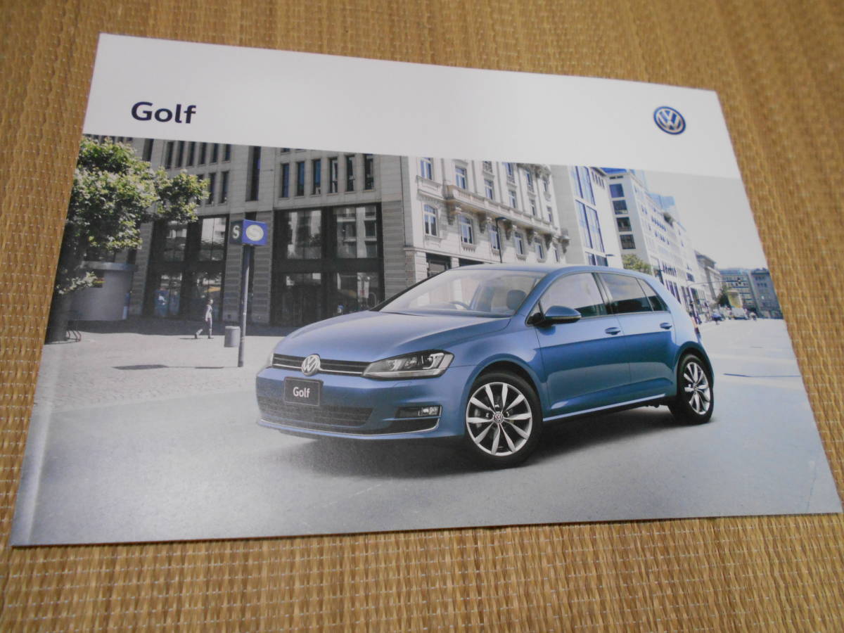 絶版車カタログ VW 7代目ゴルフ(ブルー)拍卖
