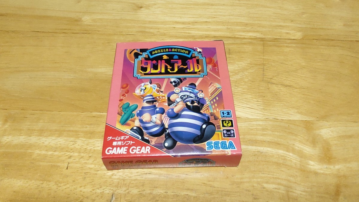 ★GG「タントアール」箱・取説付き/SEGA/GAMEGEAR/ゲームギア/PZL/パズルゲーム/ミニゲーム集/レトロゲーム★拍卖